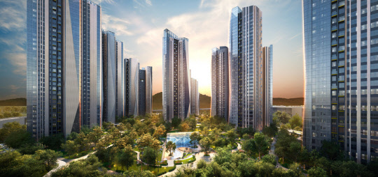 반포3주구 래미안 프레스티지 조감도. <삼성물산 제공>